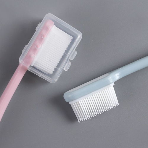 超細(xì)軟毛馬卡龍牙刷無印小頭納米抗菌家庭酒店成人兒童等清潔用品